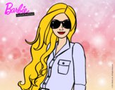 Dibujo Barbie con gafas de sol pintado por tilditus