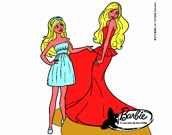 Barbie estrena vestido