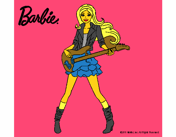 Barbie guitarrista