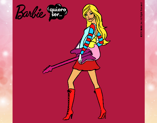 Barbie la rockera