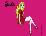 Barbie sentada