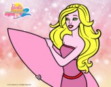 Barbie va a surfear