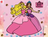 Barbie y su amiga súper felices