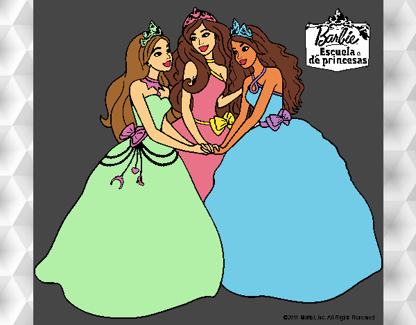 Barbie y sus amigas princesas