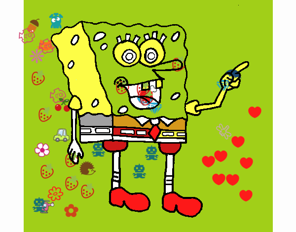 bob esponja para amoma