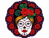 Calavera mejicana femenina