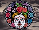 Calavera mejicana femenina