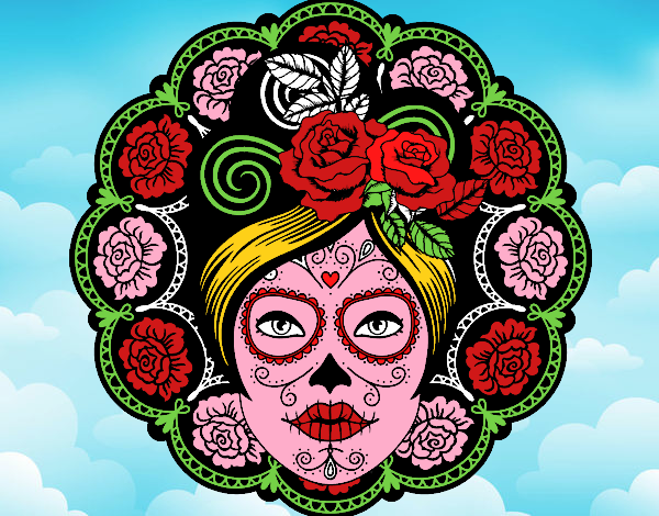 Calavera mejicana femenina