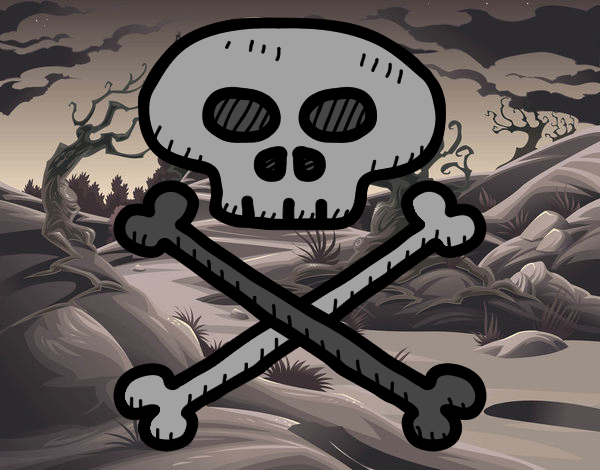 Calavera pirata