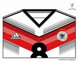 Camiseta del mundial de fútbol 2014 de Alemania