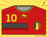 Camiseta del mundial de fútbol 2014 de Bélgica