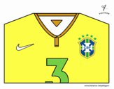 Camiseta del mundial de fútbol 2014 de Brasil