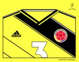 Camiseta del mundial de fútbol 2014 de Colombia