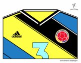 Camiseta del mundial de fútbol 2014 de Colombia