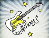 Guitarra y estrellas