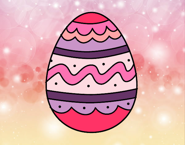 Dibujo Huevo del día de Pascua pintado por iren2006