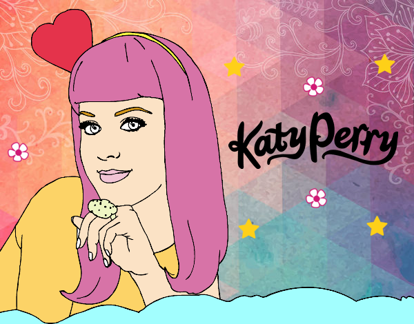 katy perry luciendose