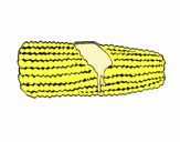 Dibujo Mazorca de maíz 1 pintado por tilditus