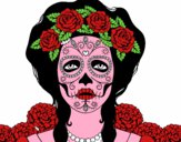 Mujer calavera mejicana