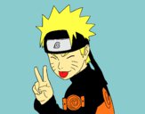 Dibujo Naruto sacando lengua pintado por kavanayen