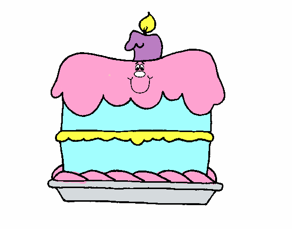 Pastel de cumpleaños