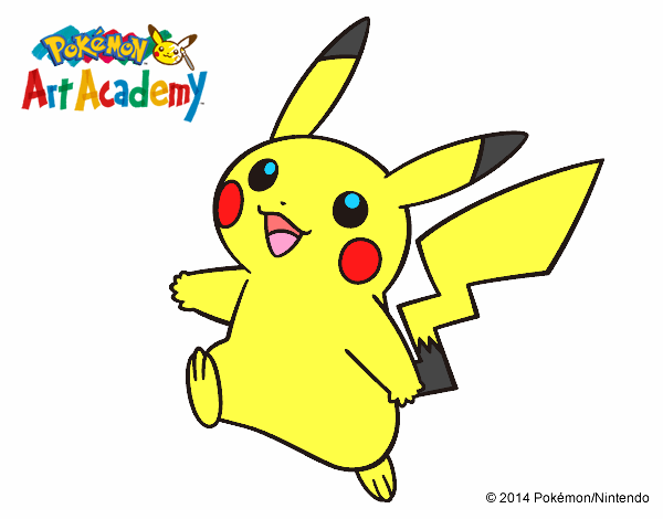 Pikachu en Pokémon Art Academy