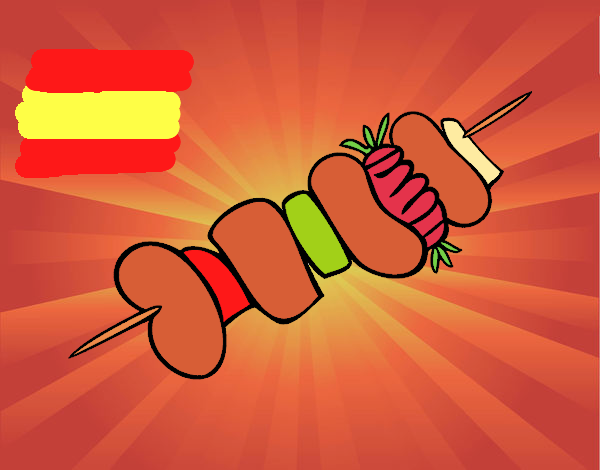 Comida española: Pinchito