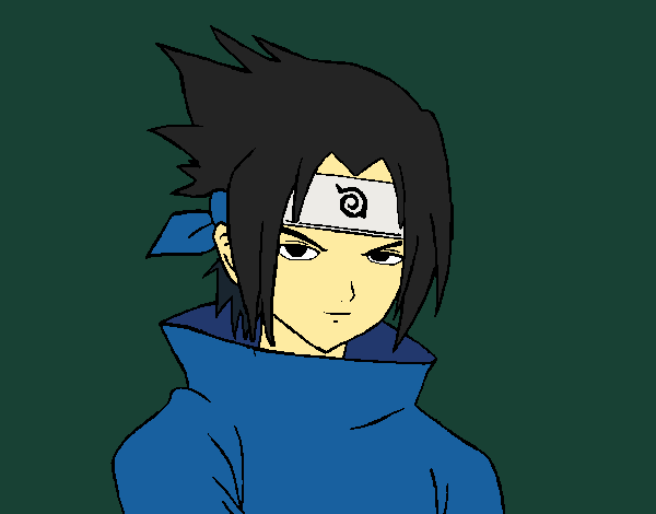 Sasuke enfadado