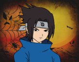 Dibujo Sasuke enfadado pintado por RyoSakzaki