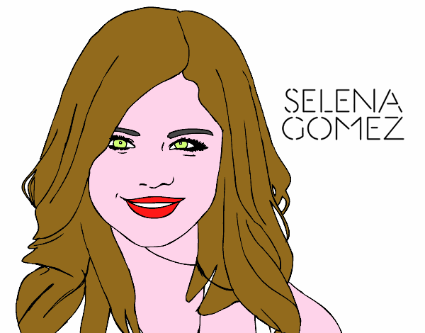 Selena Gomez sonriendo