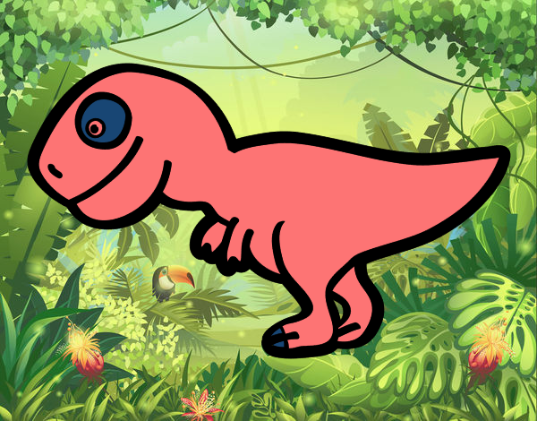 Tiranosaurio rex joven