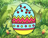 Dibujo Un huevo de Pascua pintado por RyoSakzaki