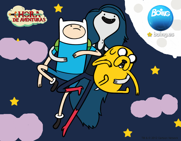 Volando con Marceline