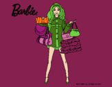 Dibujo Barbie de compras pintado por tilditus