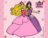 Barbie y su amiga súper felices