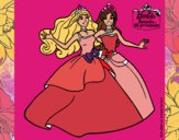 Barbie y su amiga súper felices