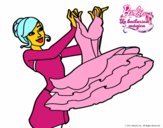 Barbie y su vestido de ballet