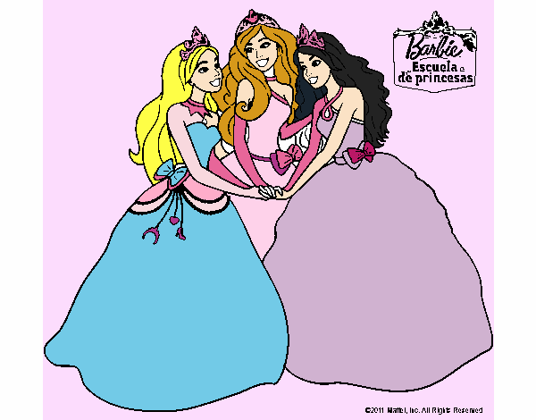 Barbie y sus amigas princesas