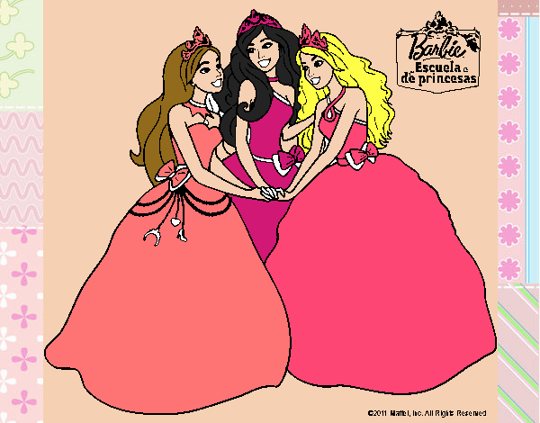 Barbie y sus amigas princesas