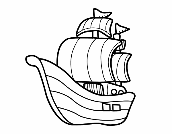 Barco de corsarios