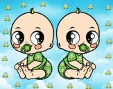 Bebés gemelos