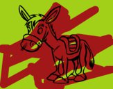 Burro de granja