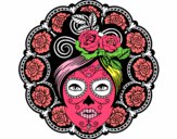 Calavera mejicana femenina