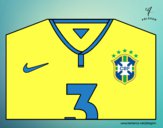 Camiseta del mundial de fútbol 2014 de Brasil