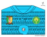 Camiseta del mundial de fútbol 2014 de Camerún