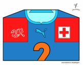 Camiseta del mundial de fútbol 2014 de Suiza