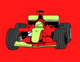 Dibujo Coche de F1 pintado por tilditus