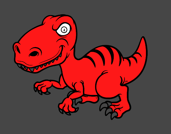 Dinosaurio velociraptor