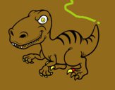 Dinosaurio velociraptor