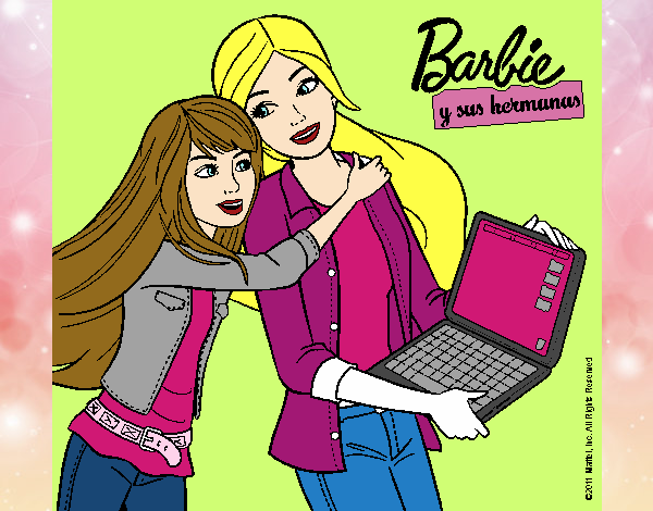 El nuevo portátil de Barbie